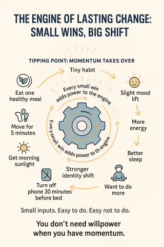 How the Habit Engine Builds Health Momentum