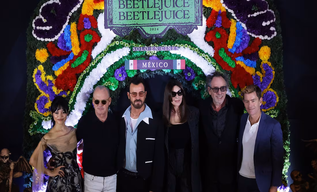 Beetlejuice Resucita en México: Tim Burton y el Elenco Presentan la Esperada Secuela