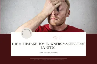 🎨 The #1 Mistake Homeowners Make Before Painting (And How to Avoid It)