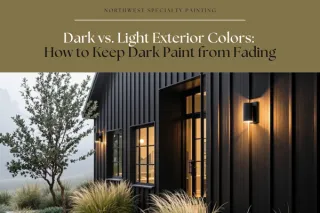 Dark vs. Light Exterior Colors: How to Keep Dark Paint from Fading