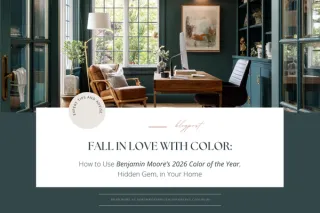 Fall in Love with Color: How to Use Benjamin Moore’s 2026 Color of the Year, Hidden Gem, in Your Home