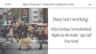 Busy Isn't Working