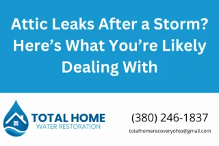 Attic Leaks After a Storm? Here’s What You’re Likely Dealing With