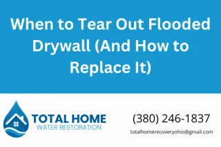 When to Tear Out Flooded Drywall (And How to Replace It)