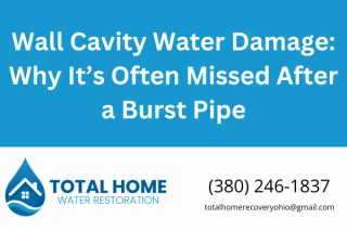 Wall Cavity Water Damage: Why It’s Often Missed After a Burst Pipe