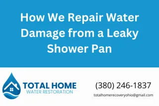 How We Repair Water Damage from a Leaky Shower Pan