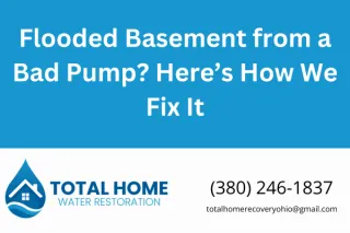 Flooded Basement from a Bad Pump? Here’s How We Fix It