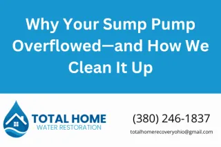 Why Your Sump Pump Overflowed—and How We Clean It Up