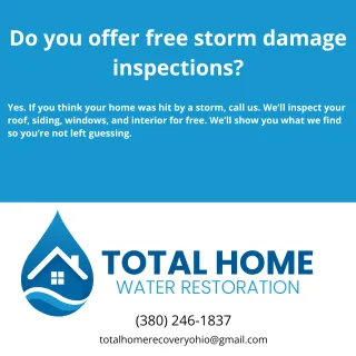 Do you offer free storm damage inspections?