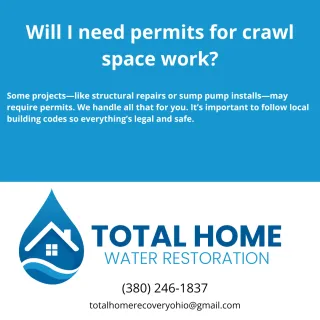 Will I need permits for crawl space work?
