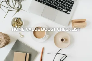 Home Value Boost Checklist
