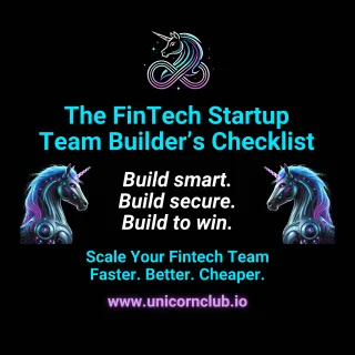 The FinTech Startup Team Builder’s Checklist