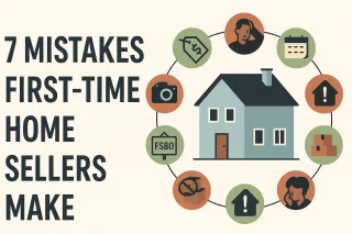 7 Mistakes First Time Home Sellers Make