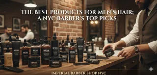 The Best Products for Men’s Hair{ A NYC Barber’s Top Picks