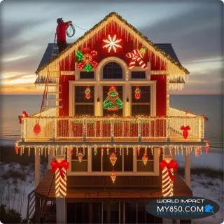 How to Hang Christmas Lights on Your Florida Home: Creative Ideas for Every Construction Style