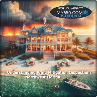Understanding the 4-Point Wind Mitigation Inspection: A Comprehensive Guide for Homeowners in Northwest Florida