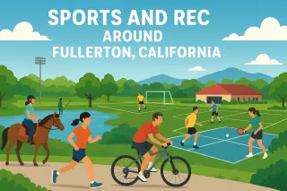Sports and Rec around fullerton California