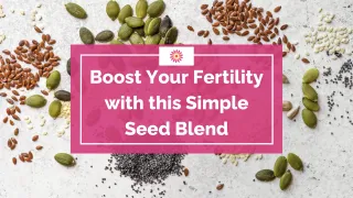 Boost Your Fertility with this Simple Seed Blend