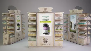 Nature Love startet Roadshow durch Deutschland mit TOUCHwall Popup-Store 2.0