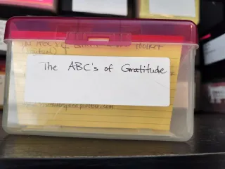 The ABCs of Gratitude