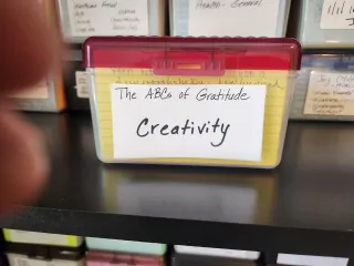The ABCs of Gratitude: C=Creativity
