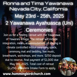 May 23rd - 25th, 2025 - Nevada City, CA