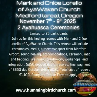 November 7th - 9th, 2025 - Medford, Oregon