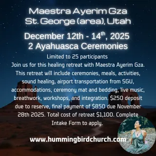 December 12th - 14th, 2025 - St George (area), Utah