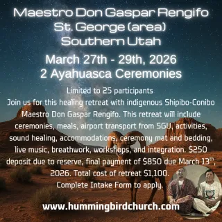 March 27th - 29th, 2026- St George (area), Utah