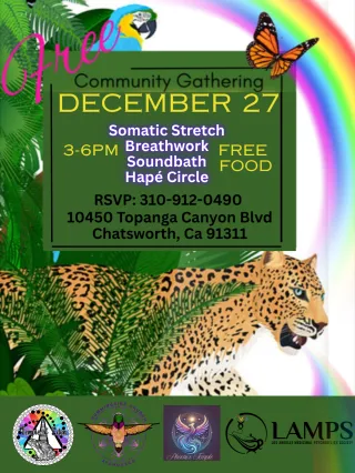 FREE Community Event and Toy Drive - Saturday, December 27th, 2025, 3 PM - 6 PM, Chatsworth, California