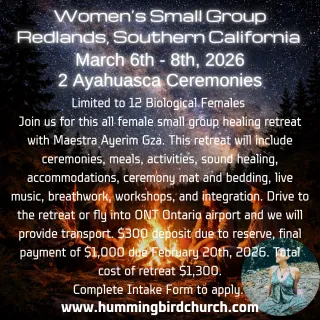 Women's Small Group - March 6th - 7th, 2026 - Redlands CA 
