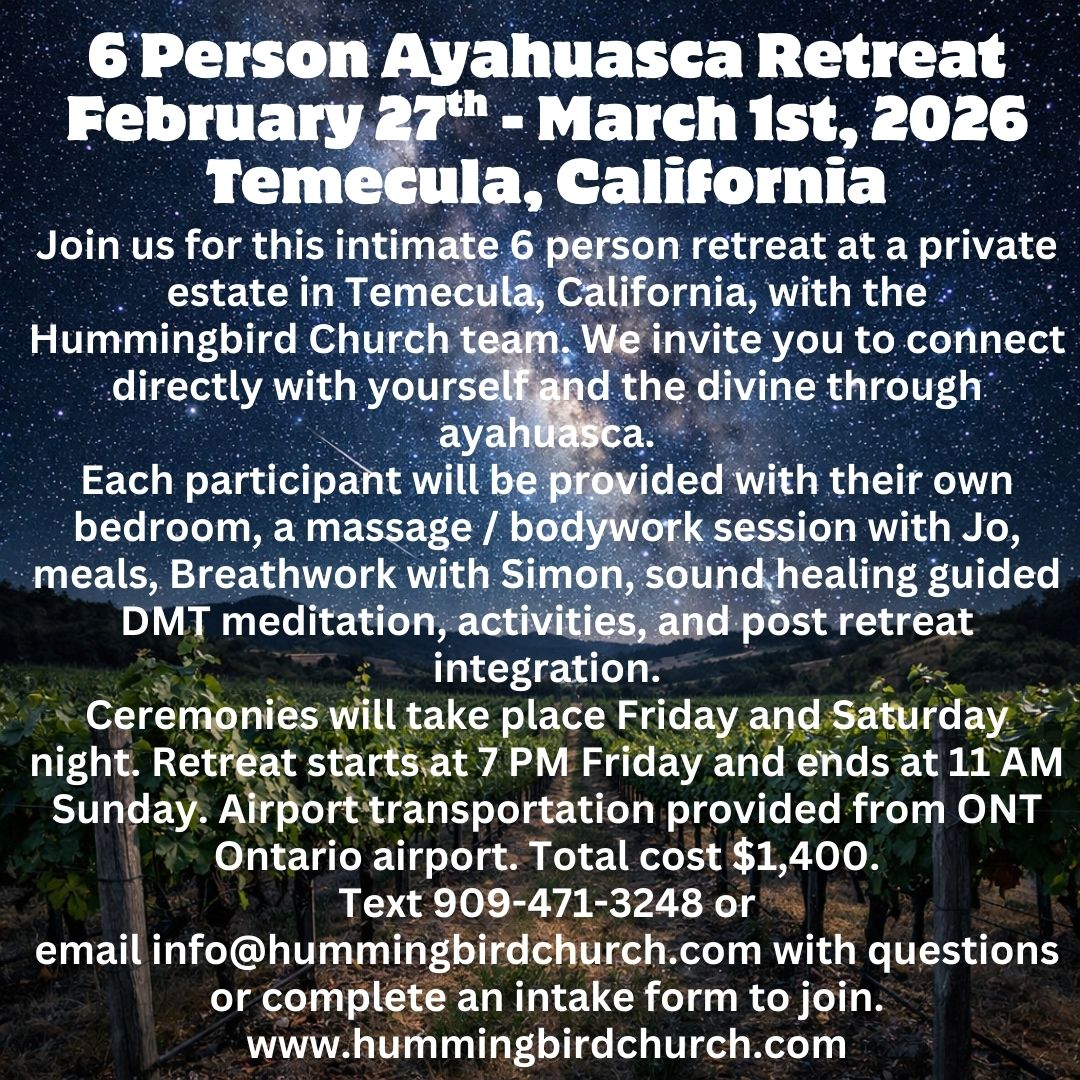 6 Participants Only - Temecula, California - February 27th - March 1st, 2016