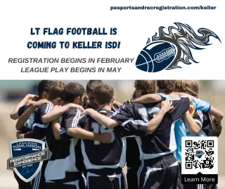 LT Flag Football is coming to Keller ISD