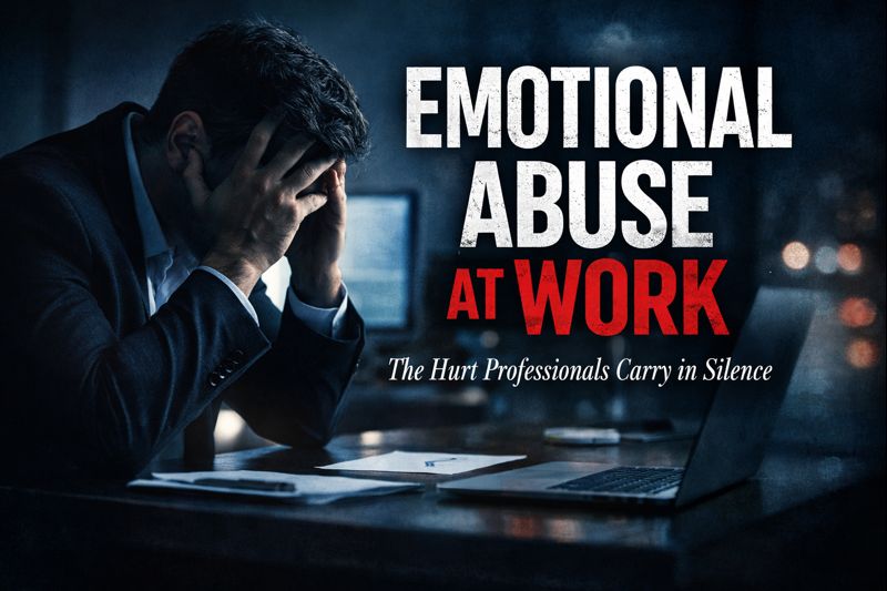 The Emotional Abuse Professionals Carry In Silence