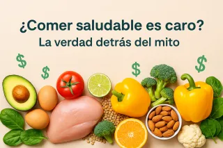 ¿Comer saludable es caro? La verdad detrás del mito