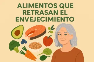 Alimentos que retrasan el envejecimiento