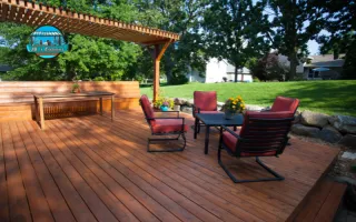 Backyard Deck with Pergola in Lebanon | JB’s Enclosures