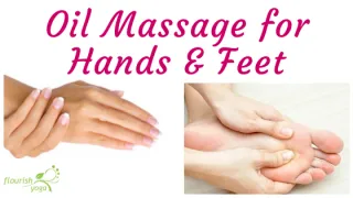 Oil Massage for Hands and Feet