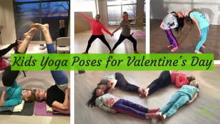 Kids Partner Yoga Poses for Valentine’s Day