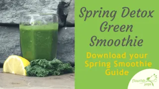 Spring Detox Green Smoothie
