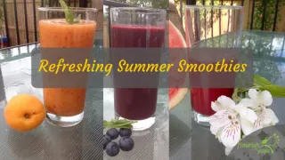 3 Refreshing Summer Smoothies