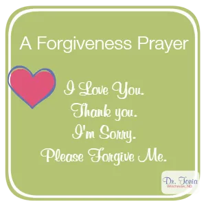 Forgiveness Prayer - Ho’oponopono