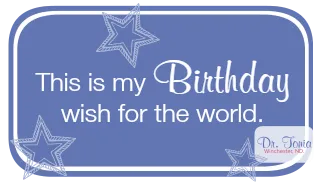 I Want to Live in a World...