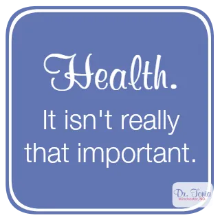 Health Doesn't Really Matter. Here's What Does.