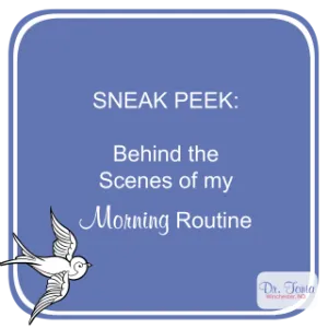 SNEAK PEEK: Behind the Scenes of my Morning Routine