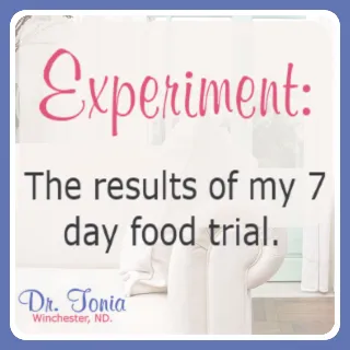 My 7 Day Food Experiment