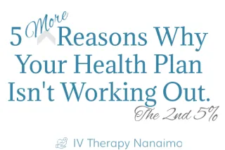 5 More Reasons Why Your Health Plan Isn't Working Out 