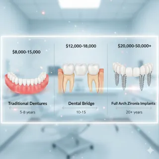 Dental Implants vs. Dentures vs. Bridges