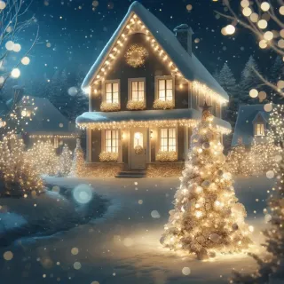 Illuminate Your Greensboro Home: The Timeless Appeal of White Christmas Lights
