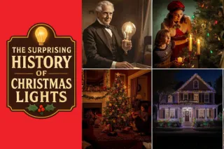 The Surprising History of Christmas Lights: From Edison's Invention to Your Greensboro Home